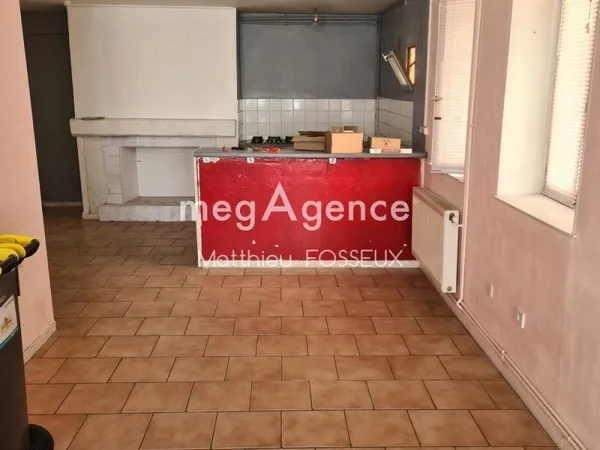 Maison de ville , séjour de 40m2, 3 chambres