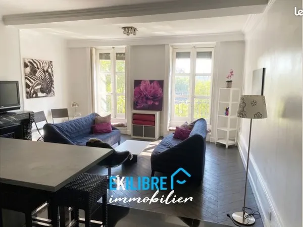 Appartement type T4 avec 3 chambres, idéal colocation étudiante - Lyon 2, Quai Jean Moulin