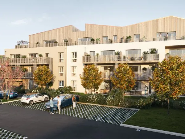 Ensemble résidentiel de 26 appartements du 2 au 4 pièces.