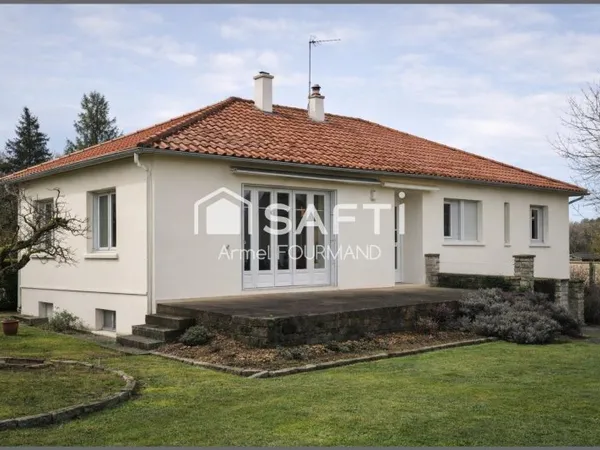 Maison familiale avec terrain