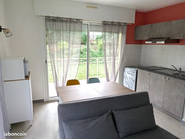 Location appartement T2 meublé à Mont de Marsan