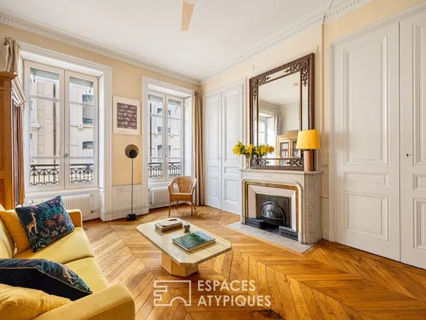 Bel appartement bourgeois au coeur du quartier d'Ainay