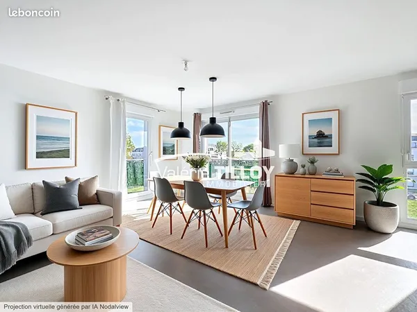 Appartement 3 pièces 64 m²