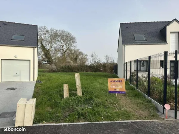 Terrain 293 m² Trelaze