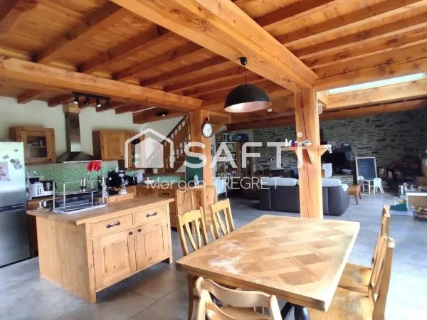 Maison en pierres 4 chambres 143 m²