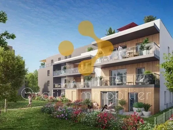 Exceptionnel T4 en attique avec terrasse de 48 m²