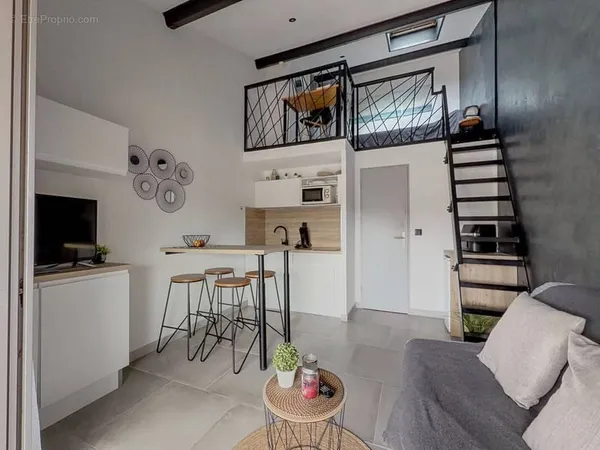 Les Tamaris - Studio avec Mezzanine et terrasse