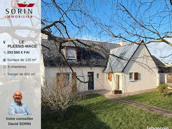 Maison 6 pièces 140 m²