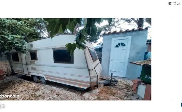 Grande caravane à louer mensuel saint cyr sur mer