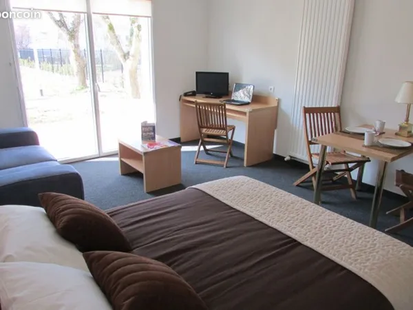 Studio récent 28m² appartement meublé avec Balcon - Carquefou