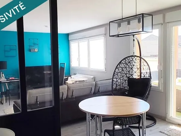 T4 rénové avec balcon, garage et cave