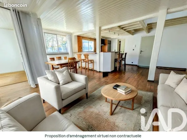 Duplex 3 pièces 82 m²