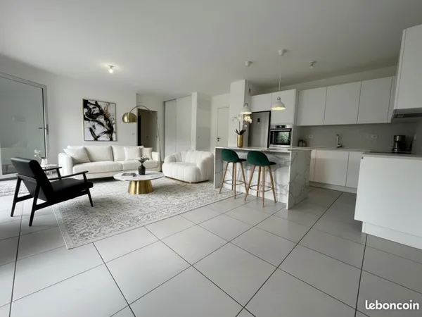Appartement 65m2 2 chambres - 5 min océan