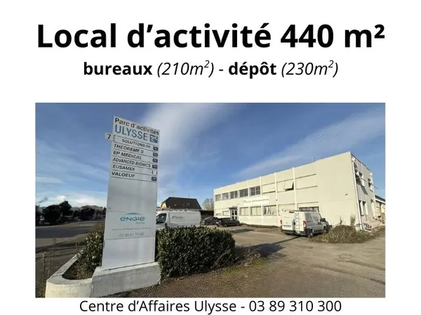 Local d'activité - Bureaux et entrepôt