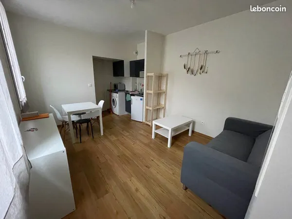 Locatoin T2 meublé - quartier abattoirs