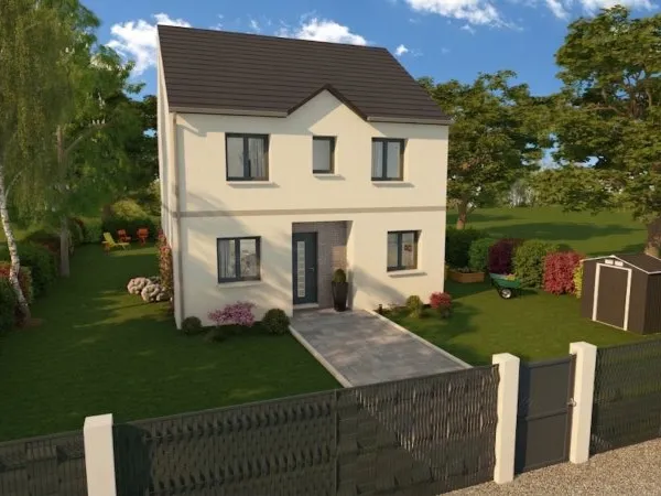 Terrain + maison 103 m²