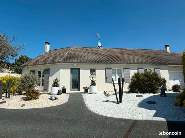 Maison 4 chambres - garage et jardin