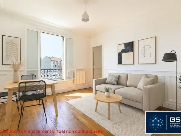 Appartement 3 pièces 61 m²