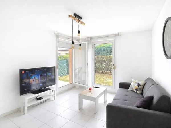 Appartement T2 Toulouse Lardenne avec jardin