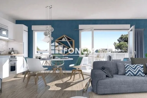 Appartement 3 pièces 65 m²