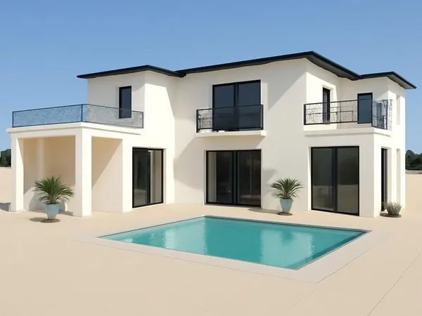 Rochelongue. Villa d'architecte