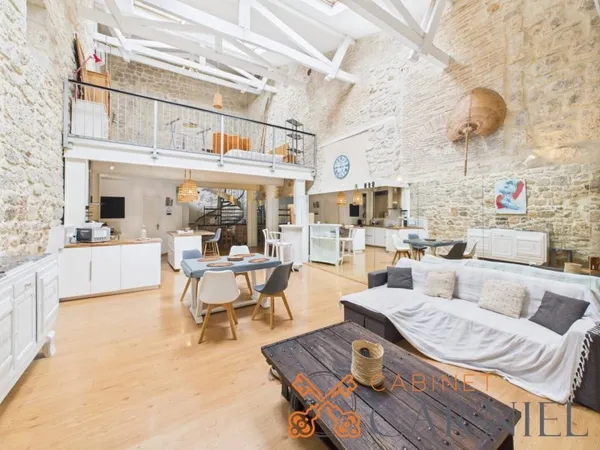 Loft 1 pièce 98 m²