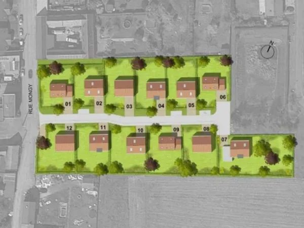 Terrain 509 m²