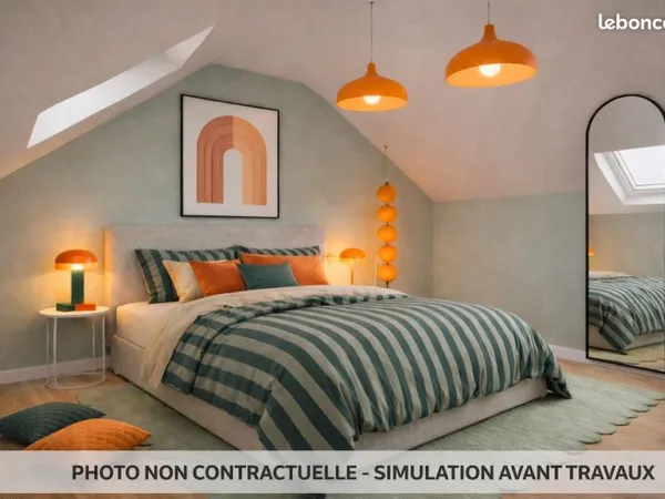 Menhir House - Chambre meublée tout compris - Coliving - Wifi Starlink - Lannion centre proche ENSSA