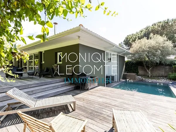 BORDEAUX-CAUDERAN, Maison contemporaine - 4 chambres - Terrasse - Piscine - Garage