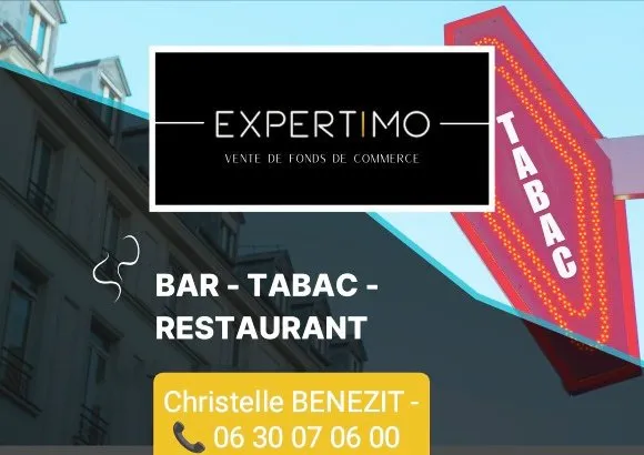 Bar-tabac-restaurant à reprendre au coeur d'une zone en plei