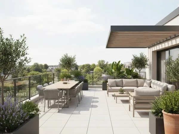 SUPERBE 4 PIECES TERRASSE BALCON DERNIER ETAGE SECTEUR CENTRE VILLE