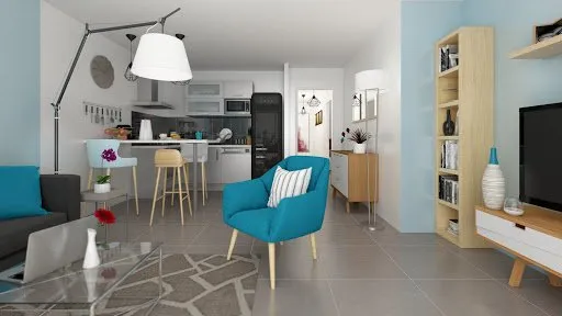 APPARTEMENT T1 - ERMONT - 26M² -FRAIS DE NOTAIRE OFFERTS - TVA 5.5%