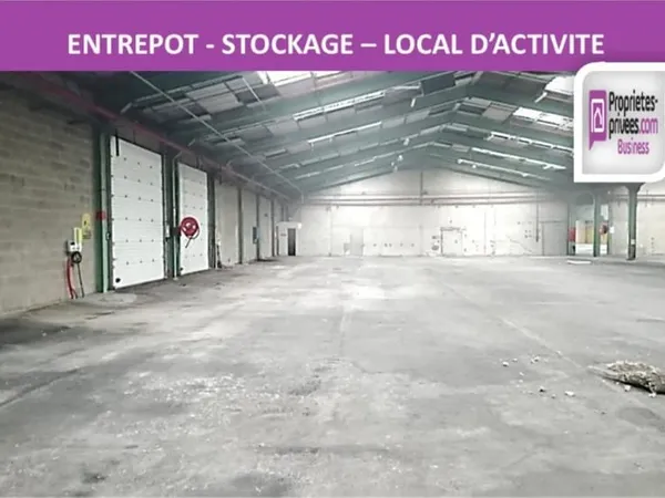 Métropole de Rouen - Local d'activité, Entrepôt logistique 3000 m²
