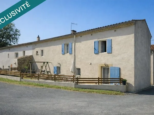 Maison de village en pierre T5