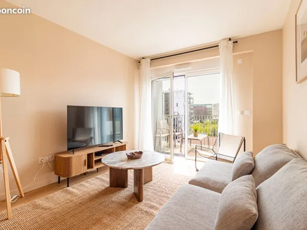 Chambre meublée tout inclus - Grand Appartement en Colocation meublé et équipé