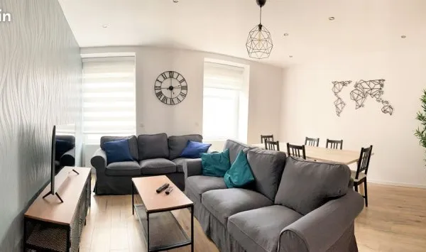 Colocation de 115m² avec jardin-terrasse privatif de 50m² situé en hyper centre
