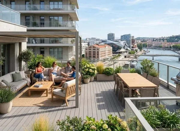 **DERNIER ÉTAGE - 90 M2 DE TERRASSE - VUE EXCEPTIONNELLE - MAGNIFIQUE APPARTEMENT 5 PIÈCES AVEC SUIT