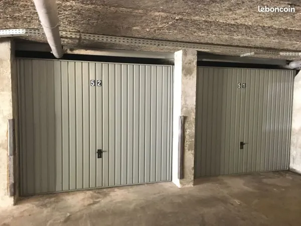 Garage/Box sous-sol fermé dans résidence Super sécurisée (3 sécurités)