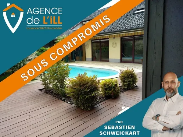 Spacieuse maison de 280 m2à Hilsenheim sur 1200 m2 de terrai