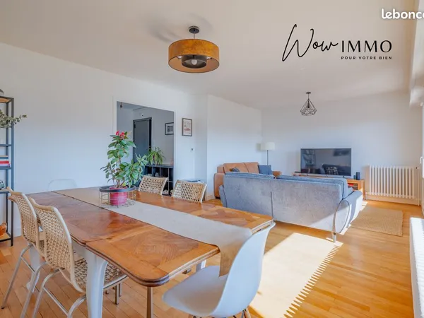 🔥 RARE - Dernier étage lumineux + balcon sans vis-à-vis - 86 m² - Lyon 8 (Monplaisir / Ambroise Cour
