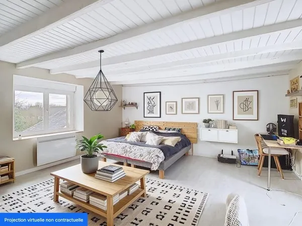 Maison idéalement située en plein coeur du bourg de Plogonnec