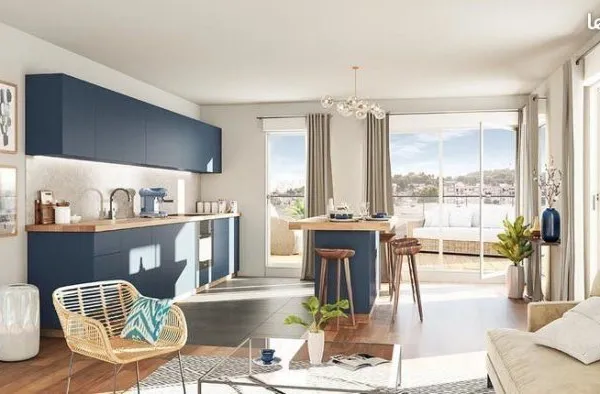 Appartement 2 pièces 49 m²