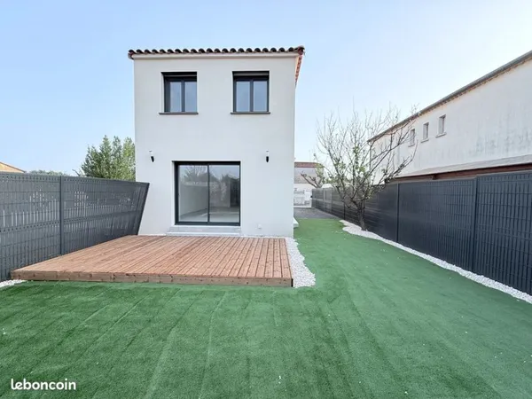 À VENDRE - Maison neuve 3 chambres - Livraison 2025 - Jamais habitée Aspiran