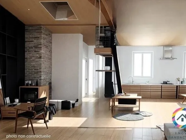Appartement 1 pièce 90 m²