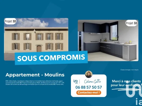 Appartement 4 pièces 84 m²