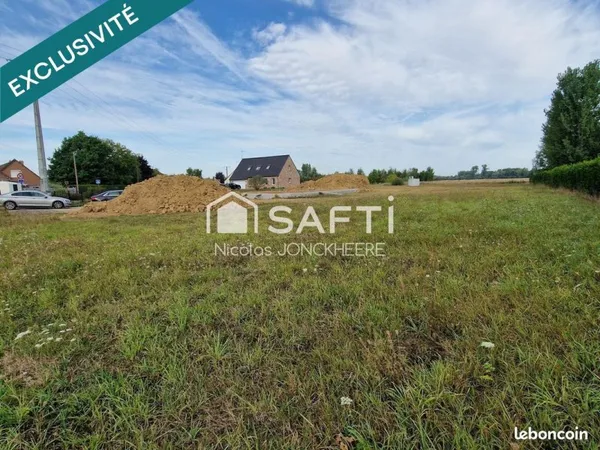 Terrain 2111 m² SAINT-VENANT