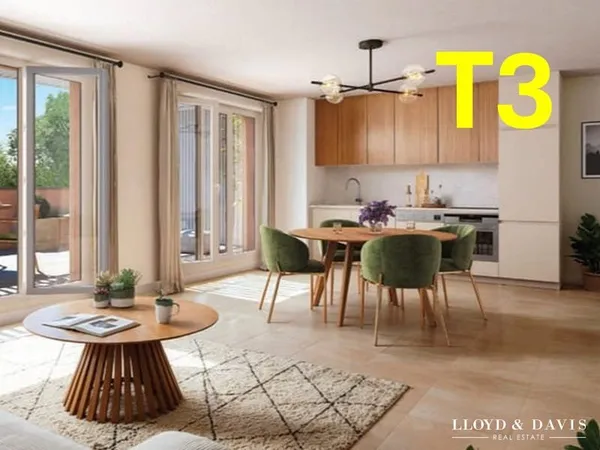 Appartement 3 pièces 58 m²