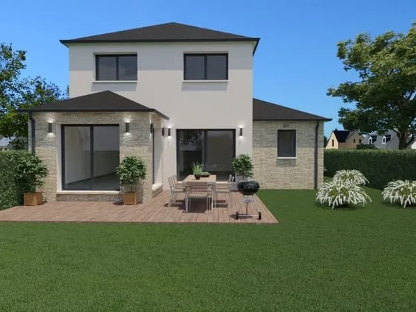 Projet de construction d'une maison 125 m² avec terrain à LIVERDY-EN-BRIE (77)