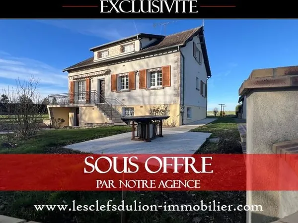 MAISON FAMILIALE DANS UN CADRE CHAMPÊTRE