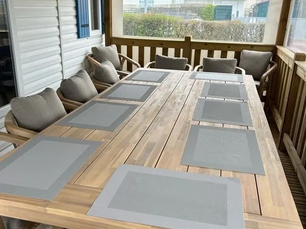 À vendre terrain avec mobil home